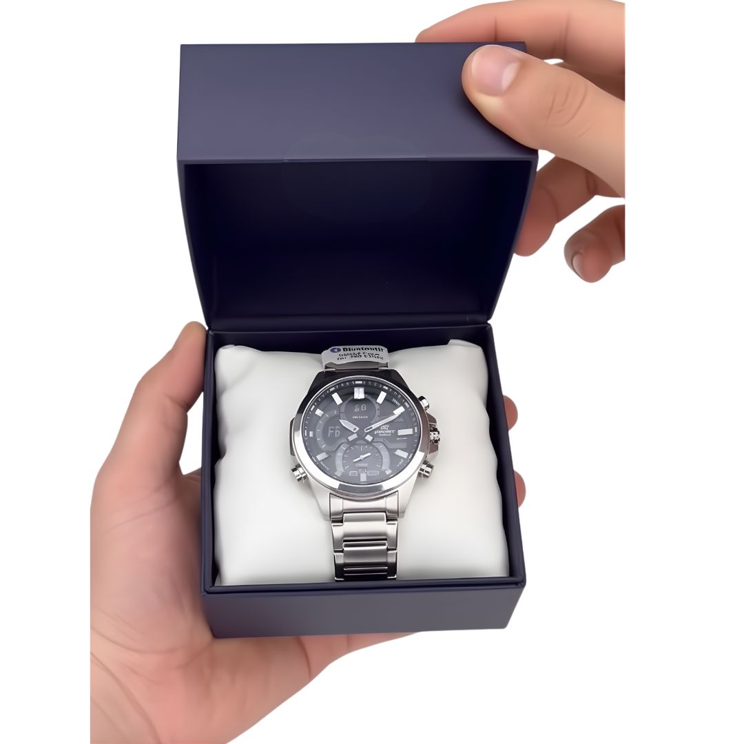 Exclusive 81 Two Tone Silver Gents Analog Watch