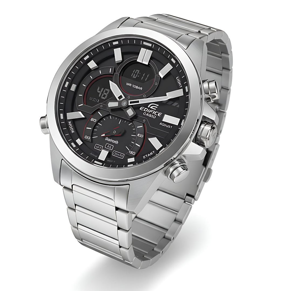 Exclusive 81 Two Tone Silver Gents Analog Watch