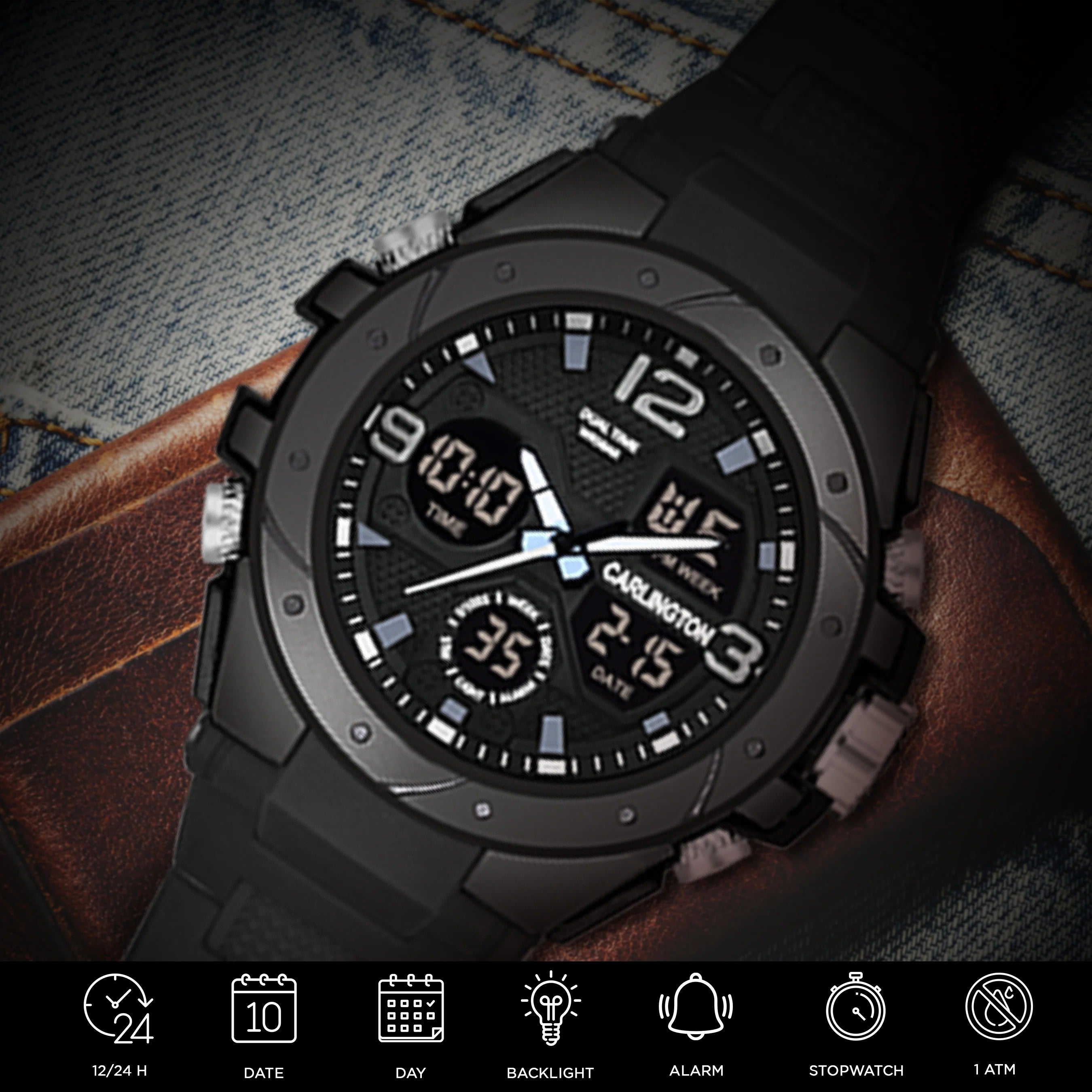 Aer Series Digital Analog Watch - 905
